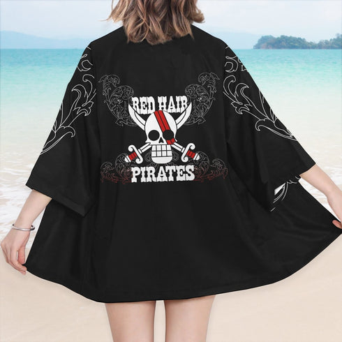 Red Hair Pirates Kimono